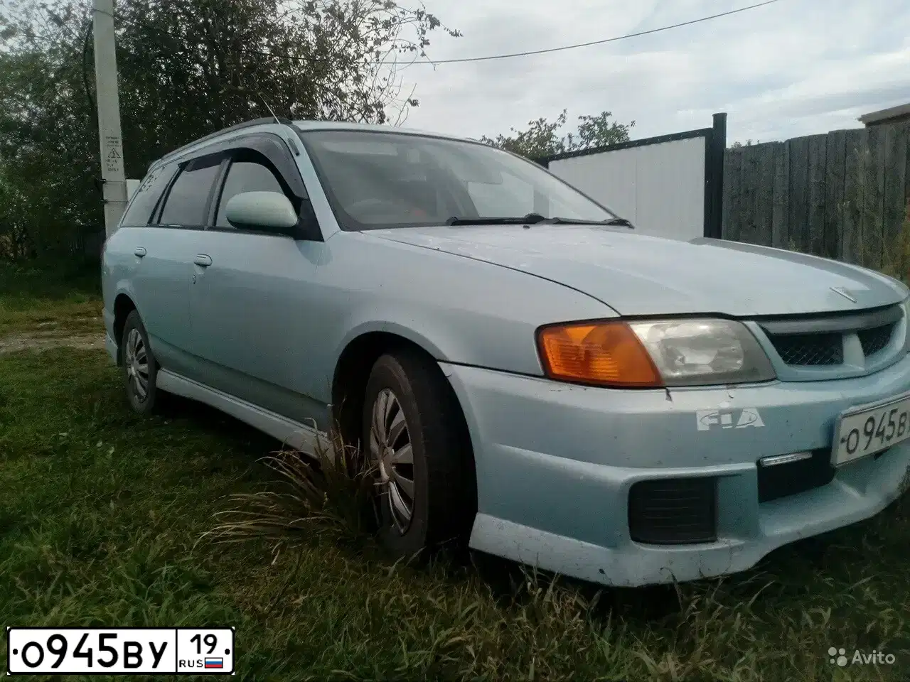 Фото автомобиля NISSAN WINGROAD, 2000 — госномер Р922ВК17