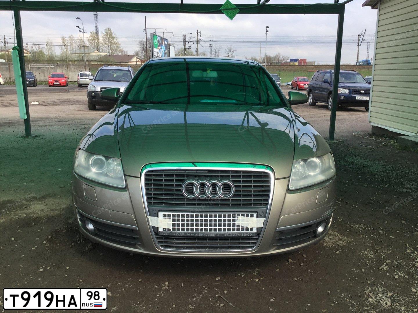 Фото автомобиля AUDI A6, 2007 — госномер О201МО178. Цвет: БЕЖЕВЫЙ