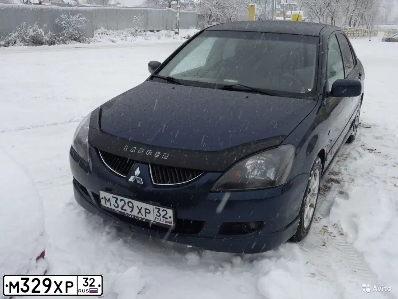 Фото автомобиля MITSUBISHI LANCER, 2006 — госномер Н096ВР181. Цвет: синий