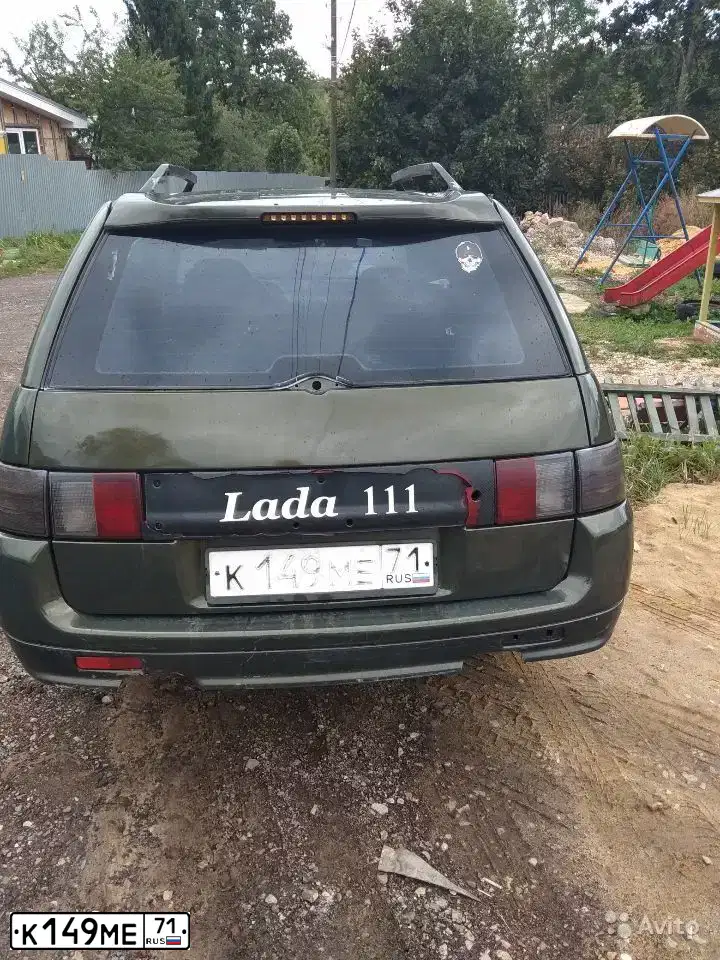 Фото автомобиля LADA 2111, 2004 — госномер К149МЕ71. Цвет: ЗОЛОТИСТЫЙ ТЕМНО-ЗЕЛЕНЫЙ