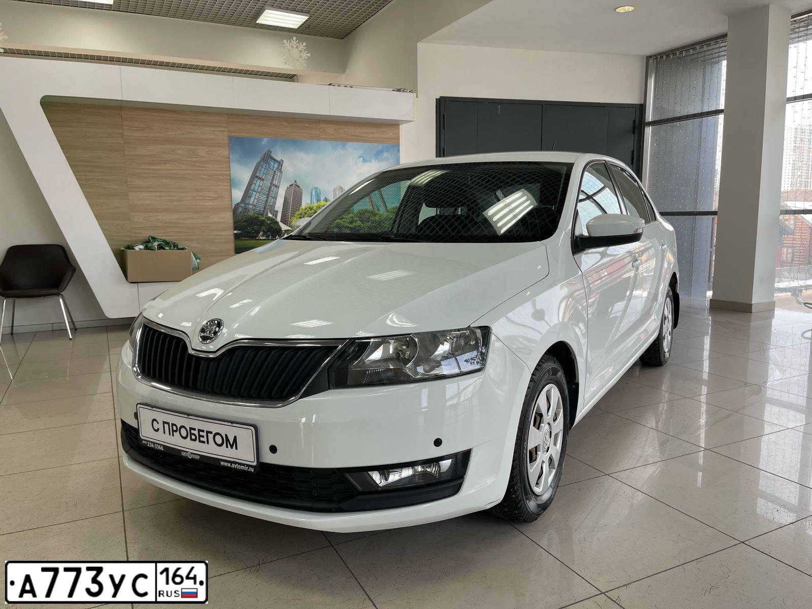 Фото автомобиля SKODA RAPID, 2017 — госномер Т027ЕХ180