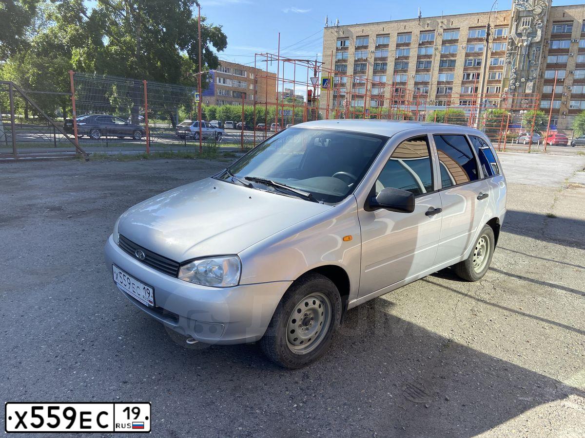 Фото автомобиля LADA 1117 KALINA, 2012 — госномер Е468СР124. Цвет: СЕРЕБРИСТЫЙ