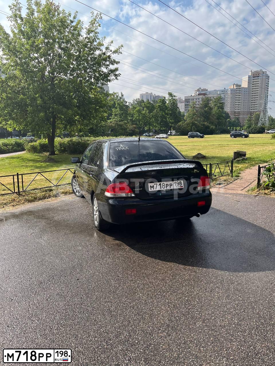 Фото автомобиля MITSUBISHI LANCER, 2007 — госномер Т133ХТ198