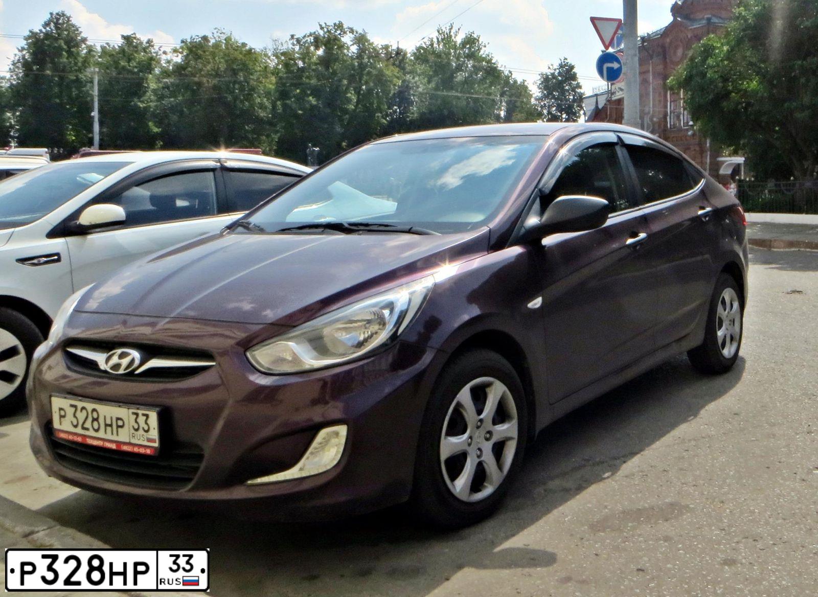 Фото автомобиля HYUNDAI SOLARIS, 2011 — госномер Т397ЕР797