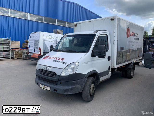 Фото автомобиля IVECO DAILY, 2014 — госномер К916МА147. Цвет: Белый