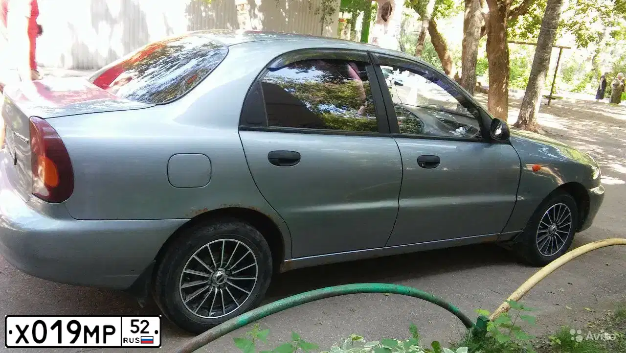 Фото автомобиля ZAZ LANOS, 2008 — госномер Х019МР52. Цвет: СВЕТЛО-СЕРЫЙ