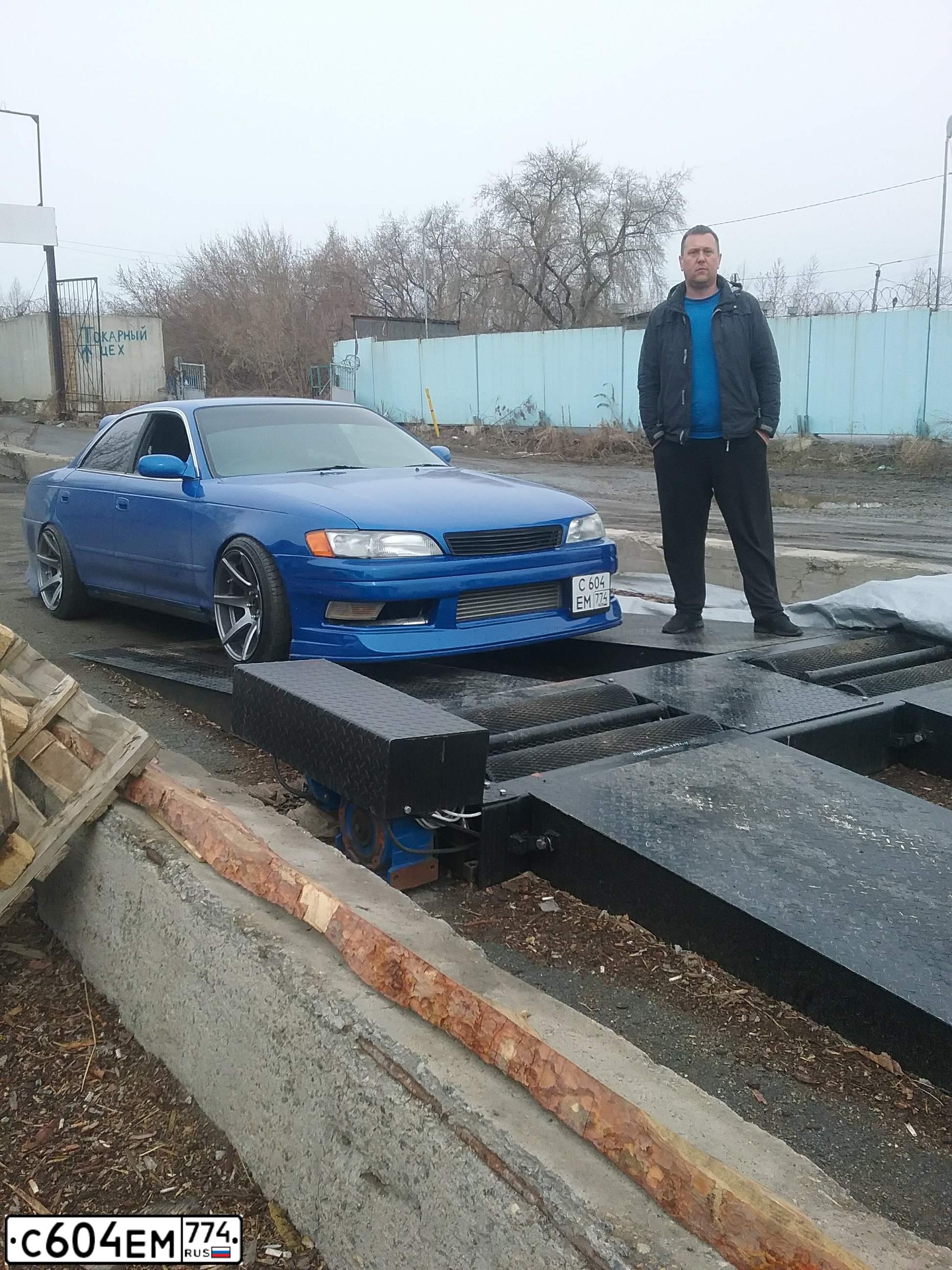 Фото автомобиля TOYOTA MARK II, 1995 — госномер Т733НО797