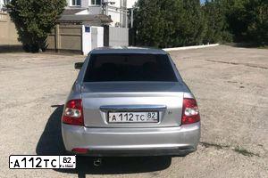 Фото автомобиля VAZ ВАЗ 217030-114-01, 2008 — госномер Е468ХВ82. Цвет: СЕРЫЙ