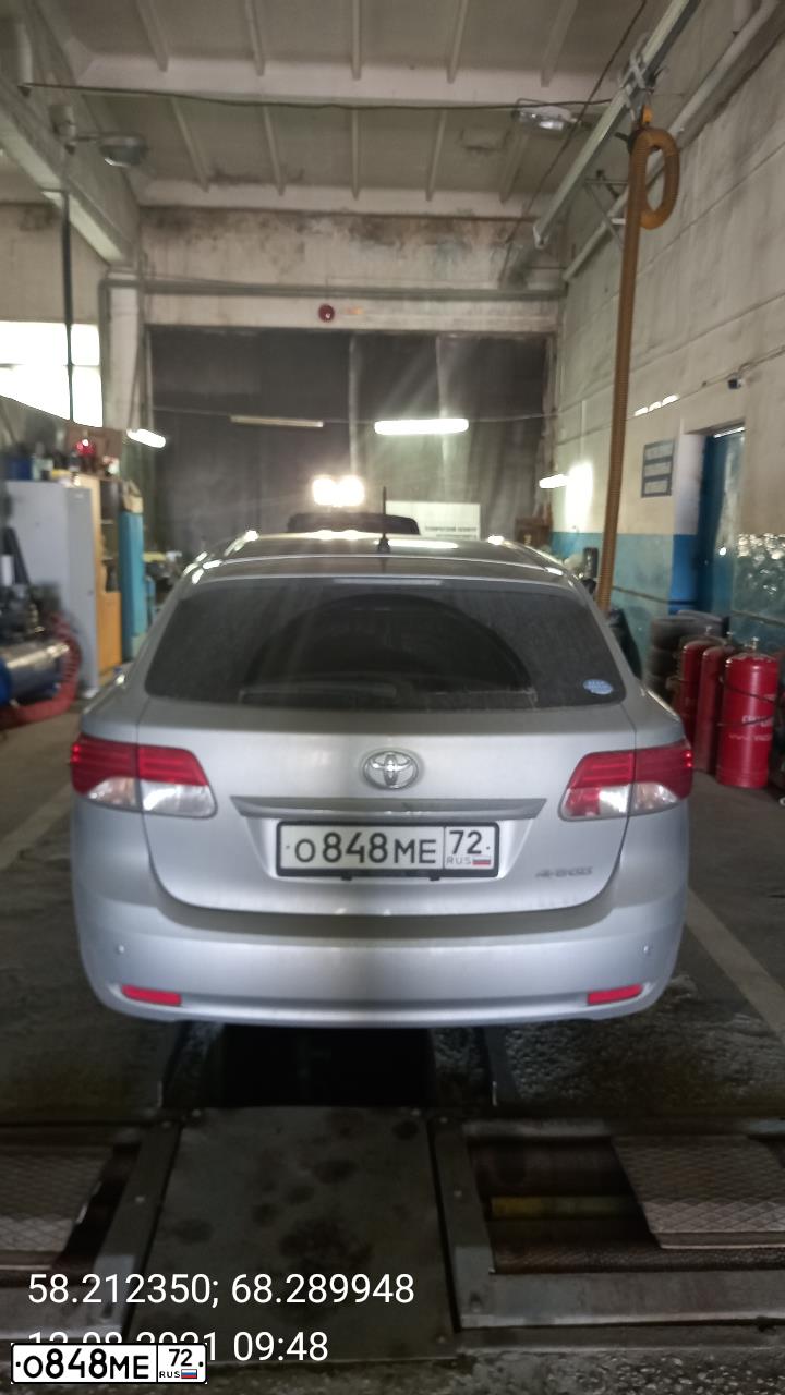 Фото автомобиля LEXUS RX, 2012 — госномер Н848НН72. Цвет: БЕЛЫЙ