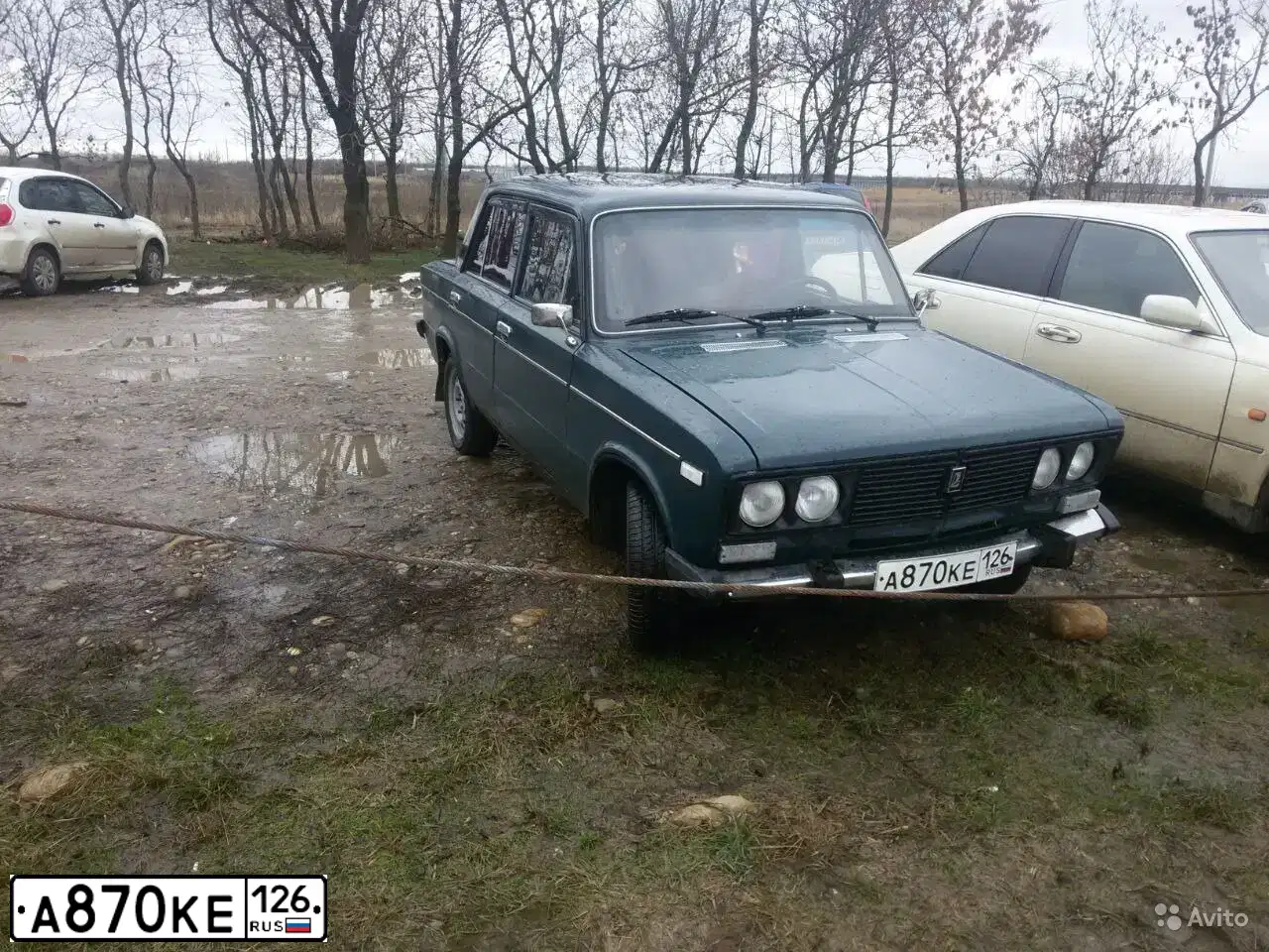 Фото автомобиля LADA 2106, 1996 — госномер К054ОР26. Цвет: СИНИЙ