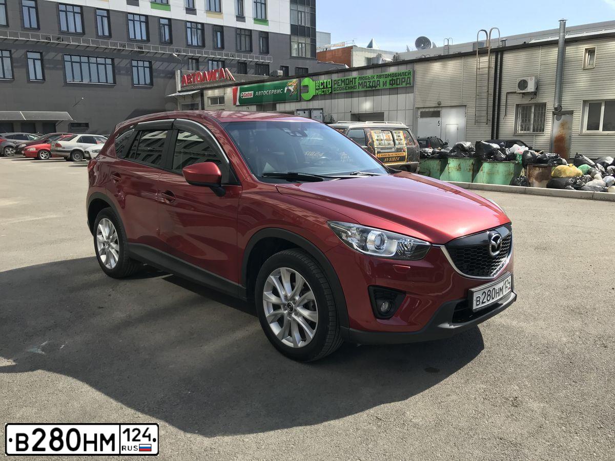 Фото автомобиля MAZDA CX-5, 2012 — госномер Н080УЕ70