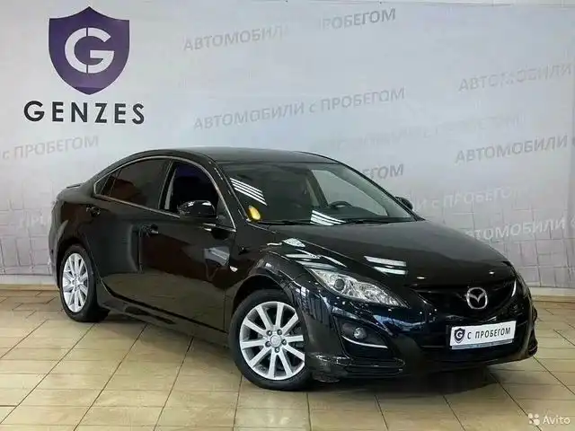 Фото автомобиля MAZDA 6, 2010 — госномер Х918СТ69. Цвет: ЧЕРНЫЙ