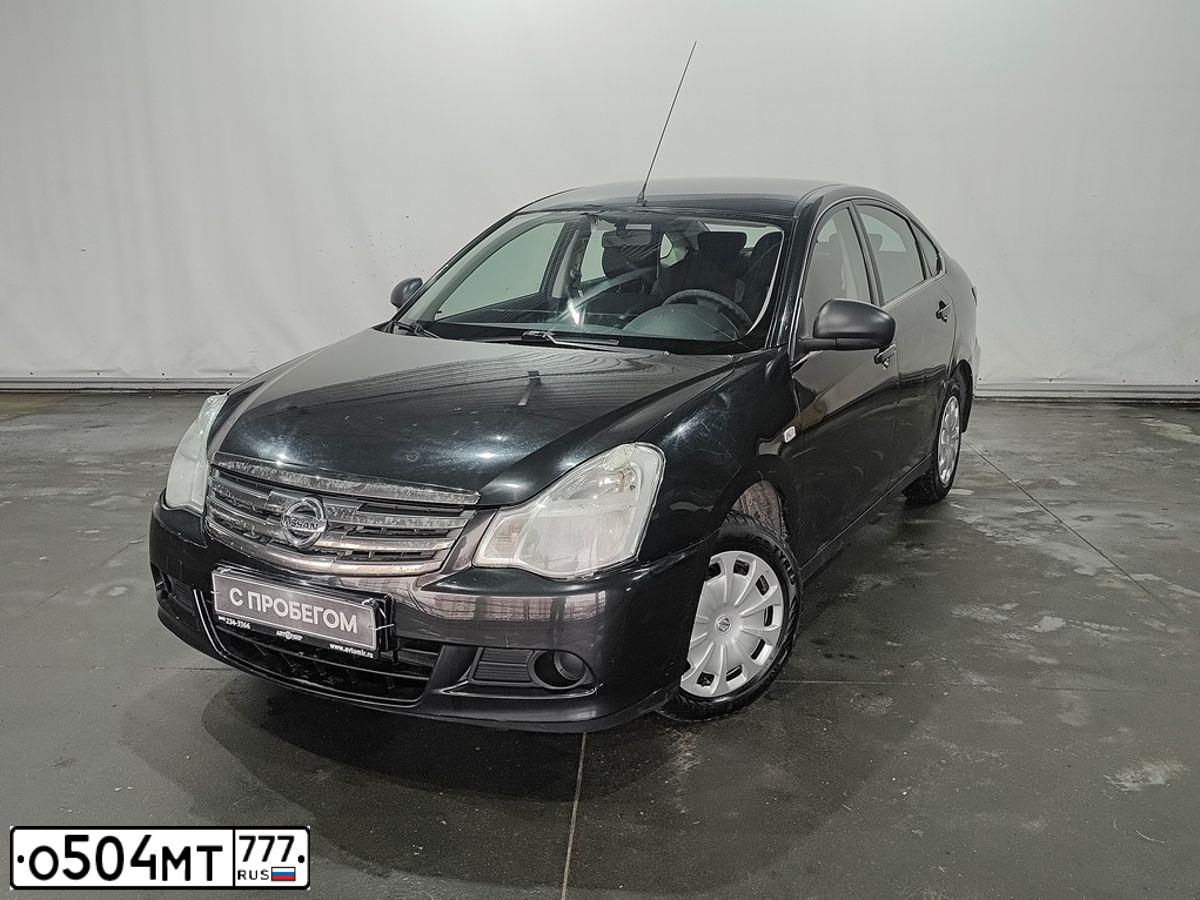 Фото автомобиля NISSAN ALMERA /AVTOVAZ/, 2014 — госномер О504МТ777. Цвет: ЧЕРНЫЙ