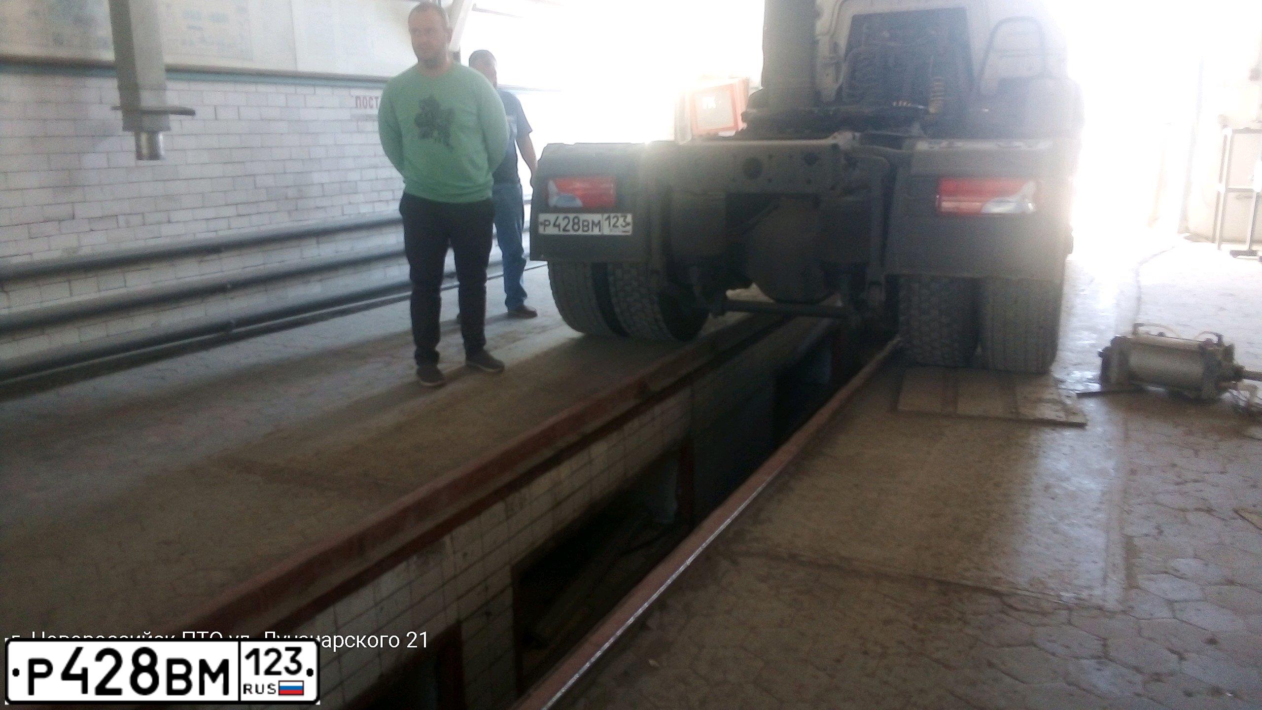 Фото автомобиля MAN TGS 19.XXX /4X2/, 2011 — госномер Р428ВМ123. Цвет: БЕЛЫЙ