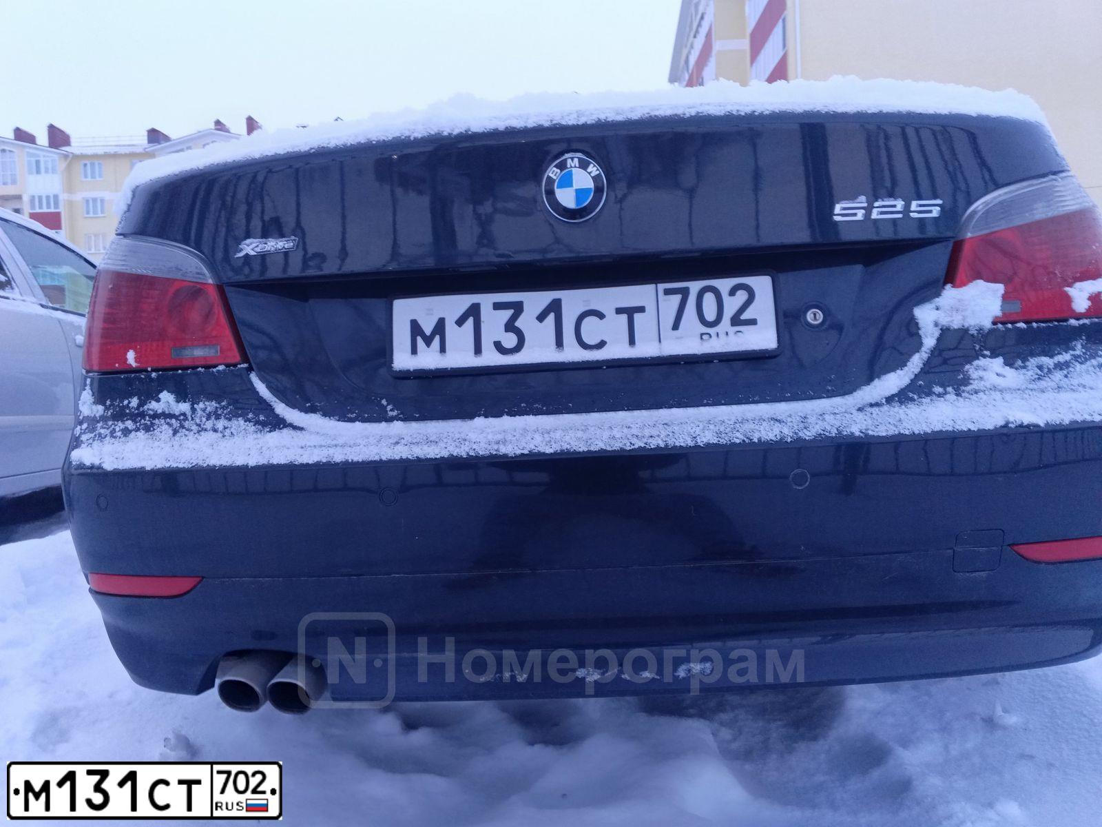 Фото автомобиля БМВ 525XI, 2006 — госномер К515ВР156. Цвет: ЧЕРНЫЙ