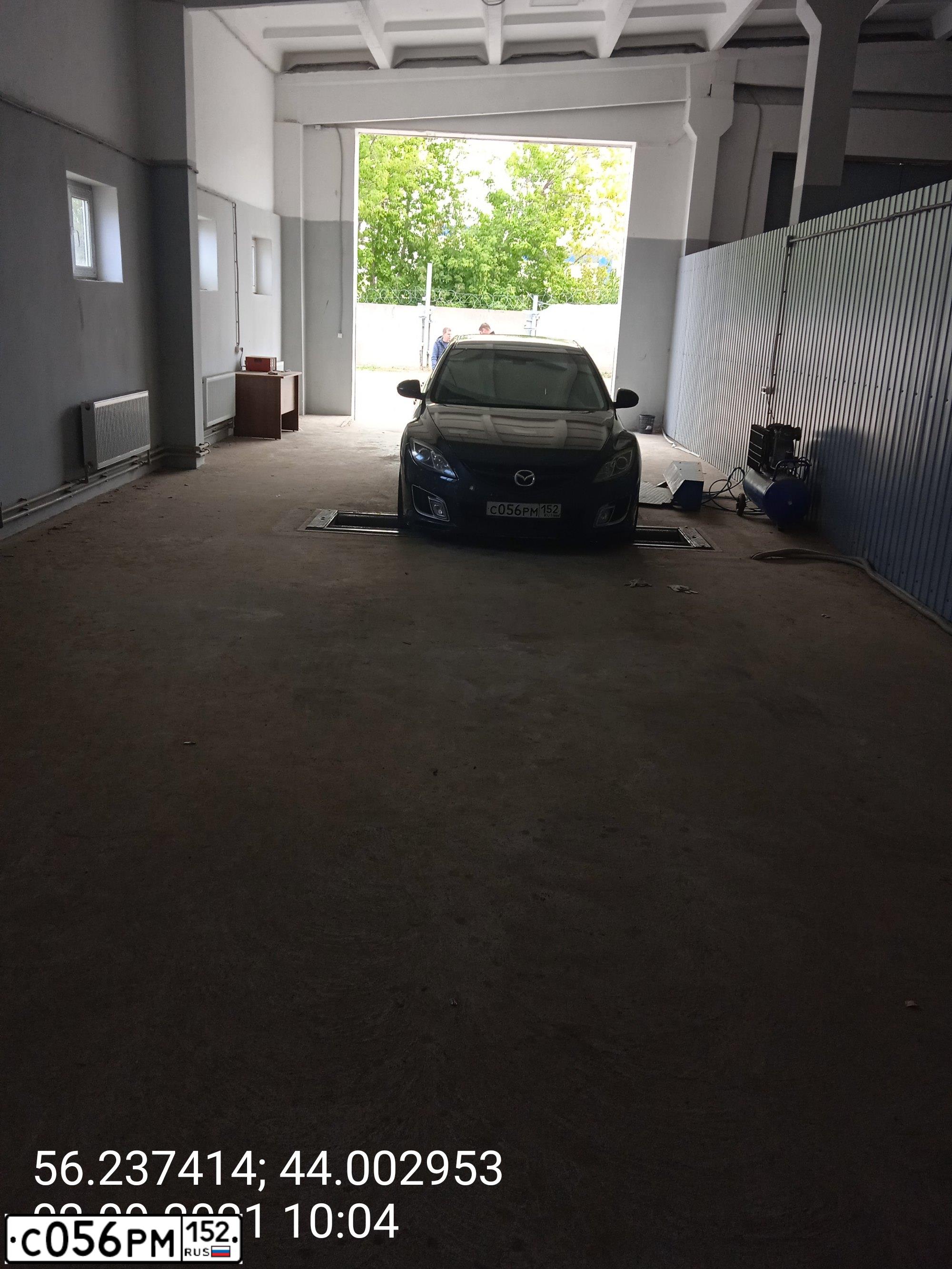 Фото автомобиля MAZDA 6, 2007 — госномер С056РМ152. Цвет: ЧЕРНЫЙ