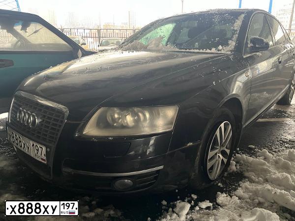 Фото автомобиля AUDI A6, 2005 — госномер У447НА152. Цвет: ЧЕРНЫЙ