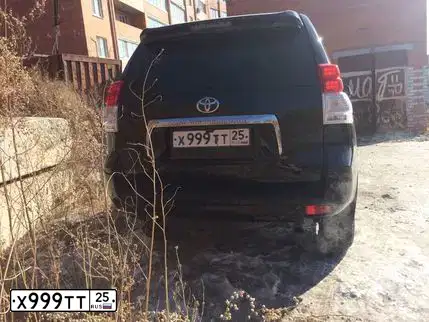 Фото автомобиля TOYOTA LANDCRUISER, 2014 — госномер Е743СВ790
