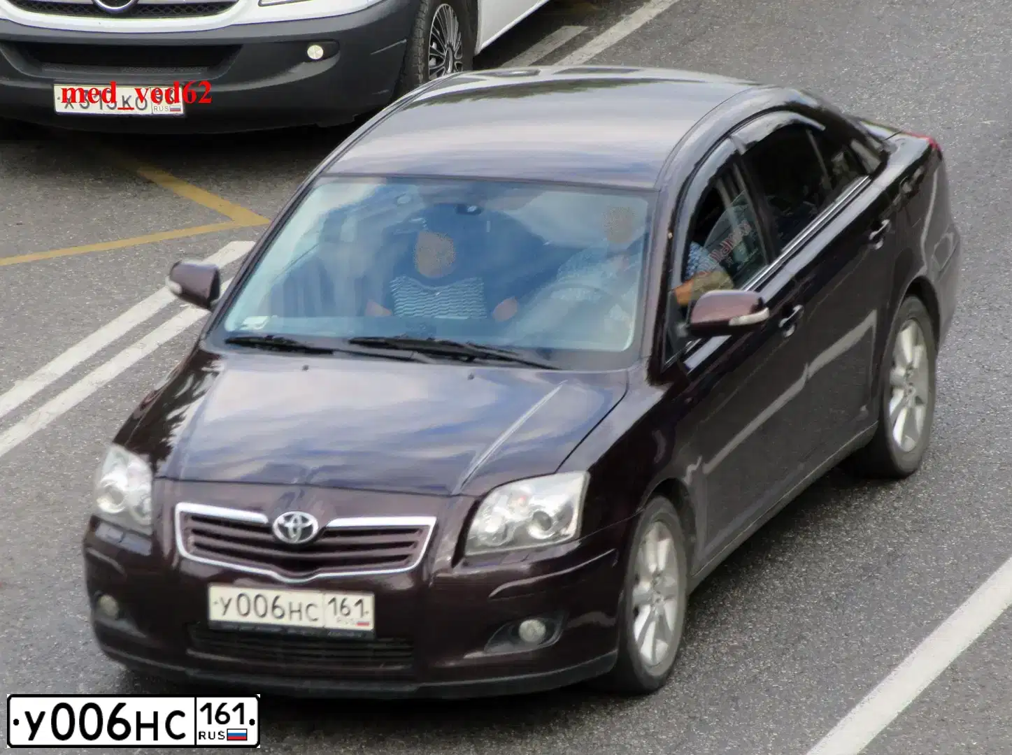 Фото автомобиля MAZDA CX-5, 2012 — госномер У006НС161. Цвет: Белый
