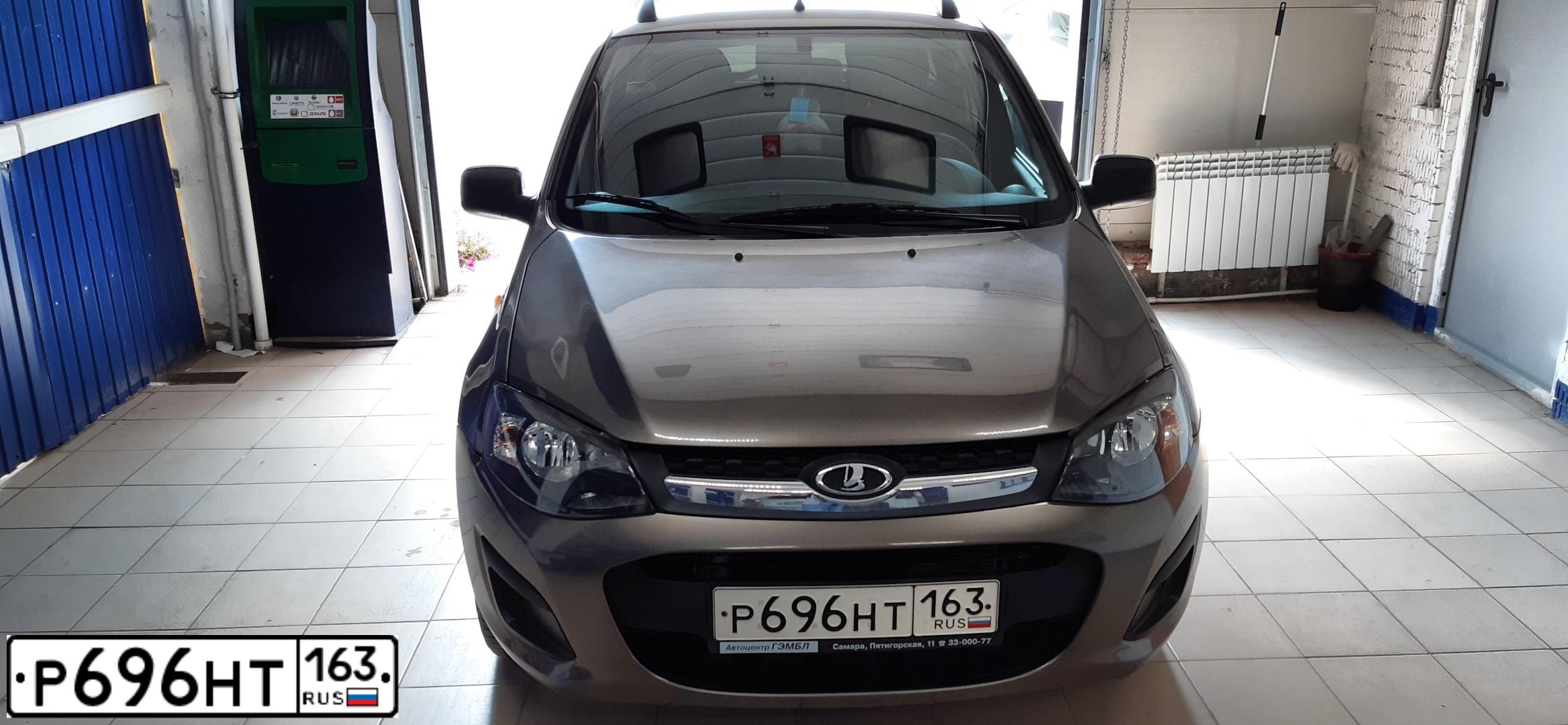 Фото автомобиля LADA KALINA, 2011 — госномер Т549СК58. Цвет: СЕРЕБРИСТЫЙ