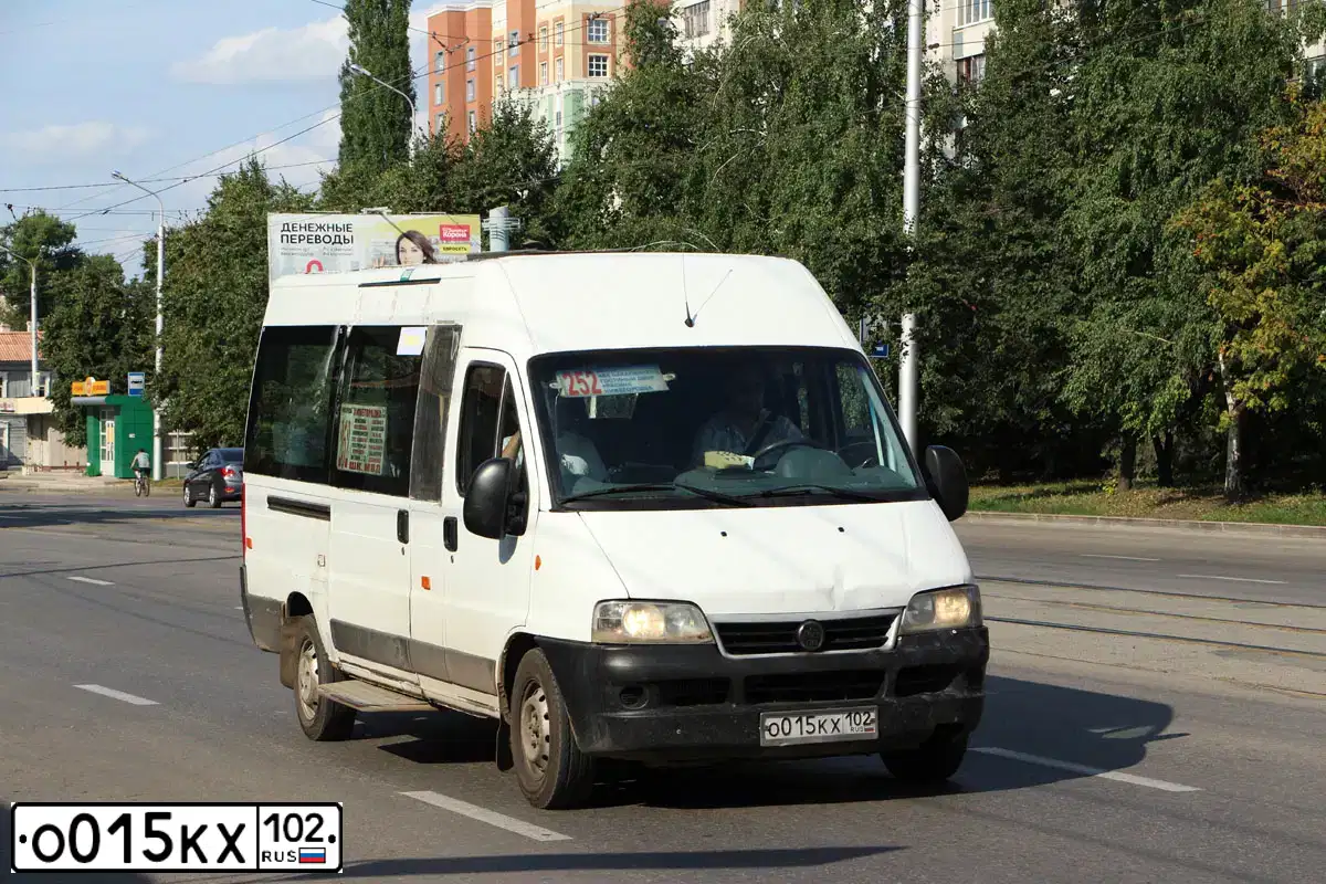 Фото автомобиля FIAT DUCATO, 2009 — госномер О015КХ102. Цвет: Белый