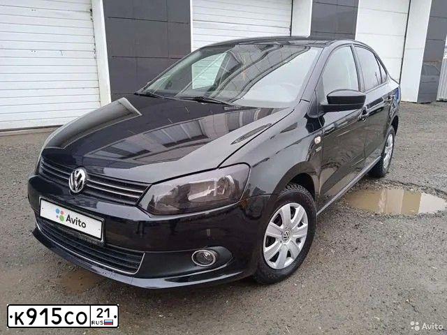 Фото автомобиля VOLKSWAGEN POLO, 2013 — госномер Е756ТХ12. Цвет: ЧЕРНЫЙ