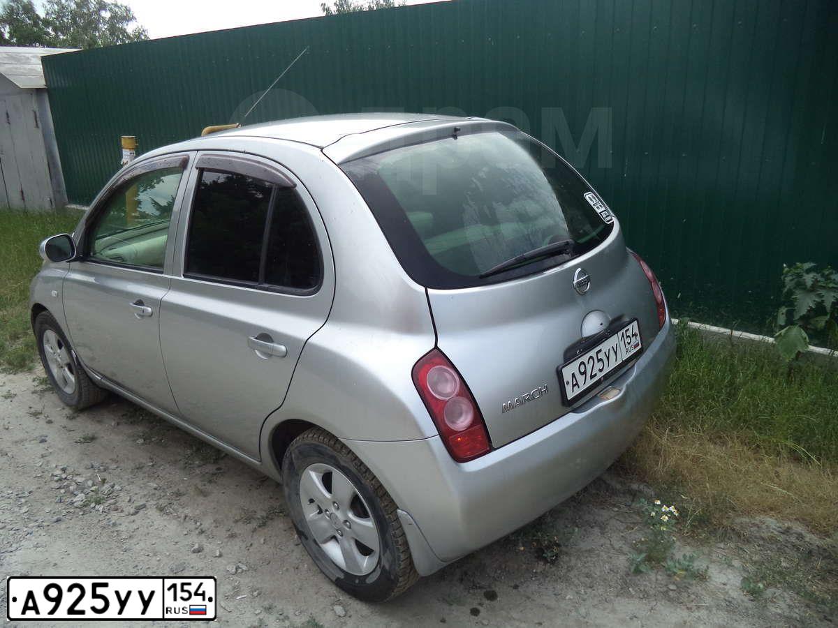 Фото автомобиля NISSAN MARCH, 2003 — госномер А316МС122