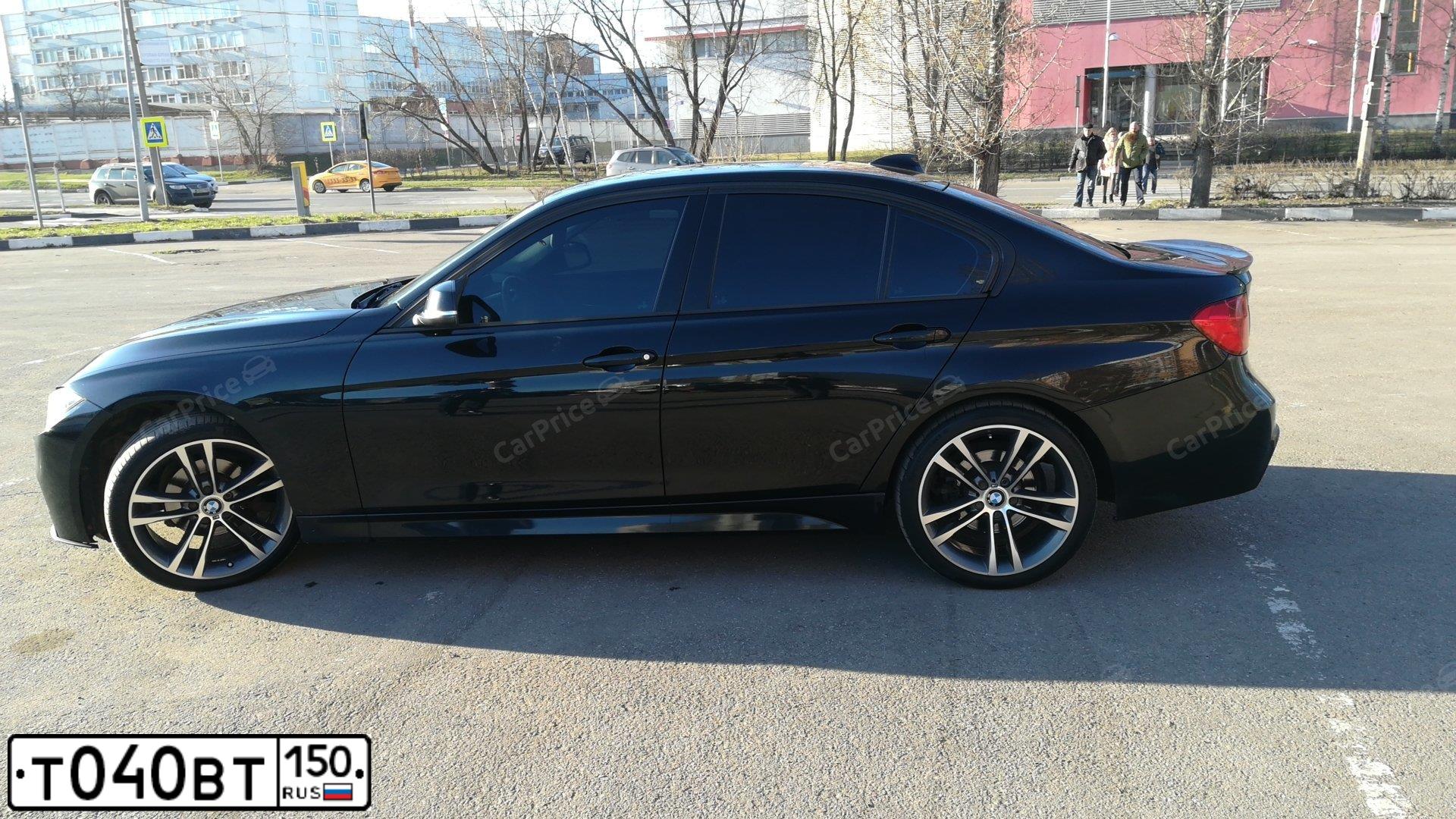 Фото автомобиля BMW W SERIE 3, 2013 — госномер Р263РУ77. Цвет: ЧЕРНЫЙ