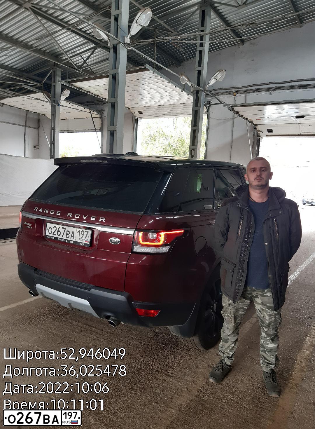 Фото автомобиля LANDROVER RANGE ROVER SPORT, 2015 — госномер С008МТ57. Цвет: КРАСНЫЙ ТЕМНЫЙ
