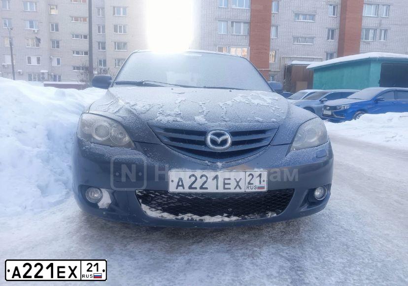 Фото автомобиля LADA 2115 SAMARA, 2004 — госномер А221ЕХ21. Цвет: сине-зеленый