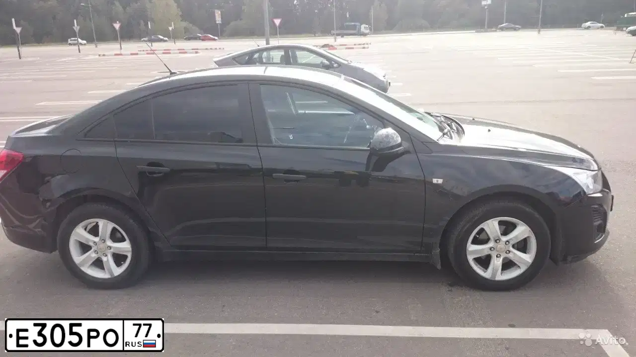 Фото автомобиля CHEVROLET CRUZE, 2013 — госномер О502АВ152. Цвет: ЧЕРНЫЙ
