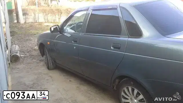 Фото автомобиля LADA 2170 PRIORA, 2008 — госномер М937АТ134. Цвет: СЕРО-СИНЕ-ЗЕЛЕНЫЙ