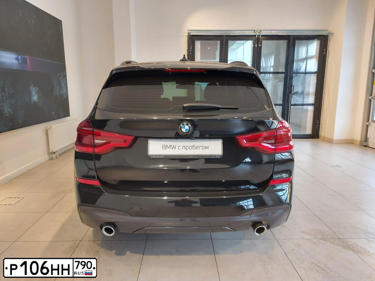 Фото автомобиля BMW X3, 2021 — госномер О699АК977