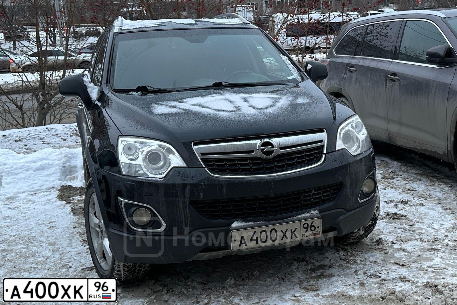 Фото автомобиля OPEL ASTRA, 2008 — госномер С900ВР196. Цвет: ЧЕРНЫЙ