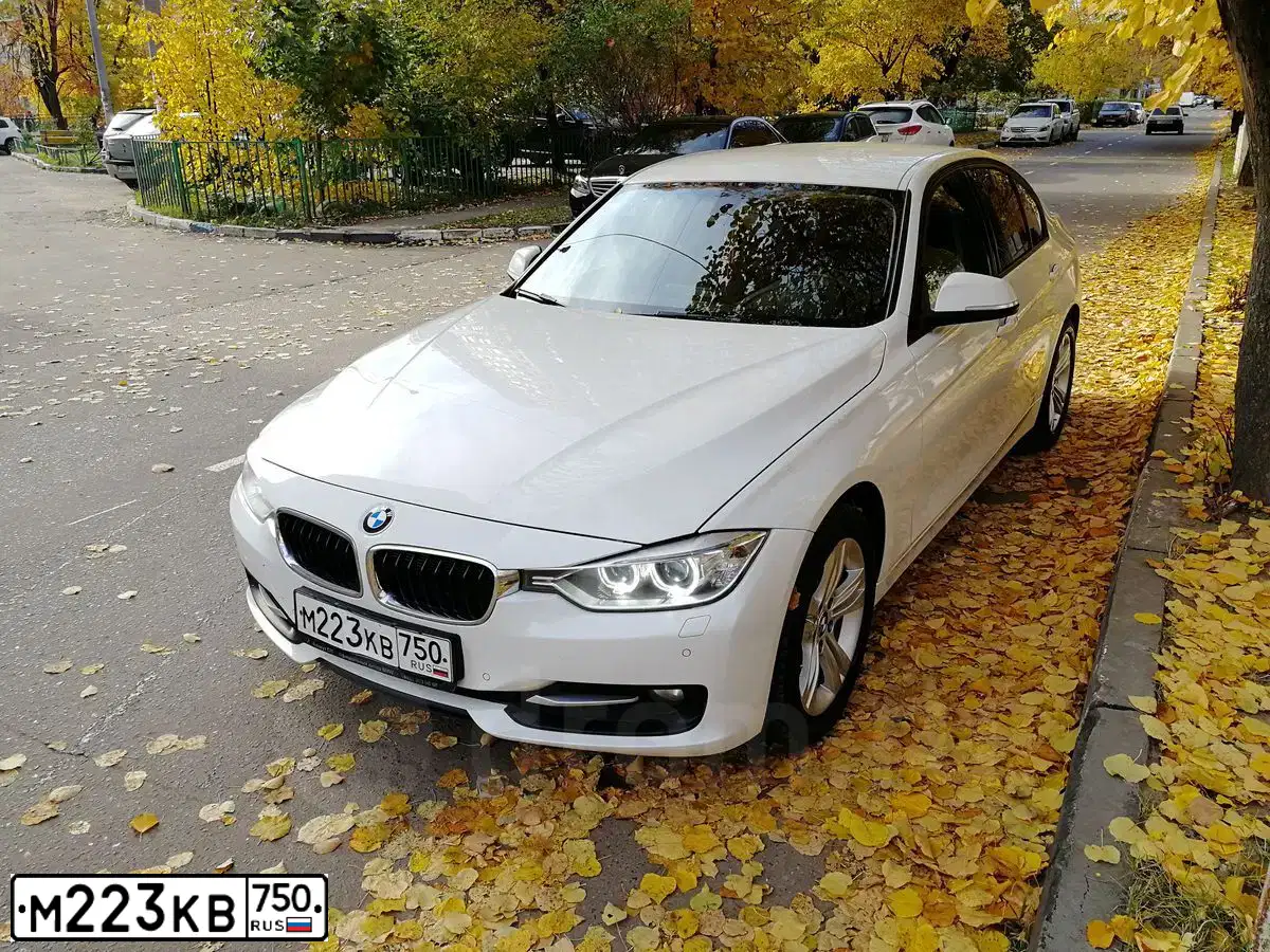 Фото автомобиля BMW 320D, 2013 — госномер В179РХ01