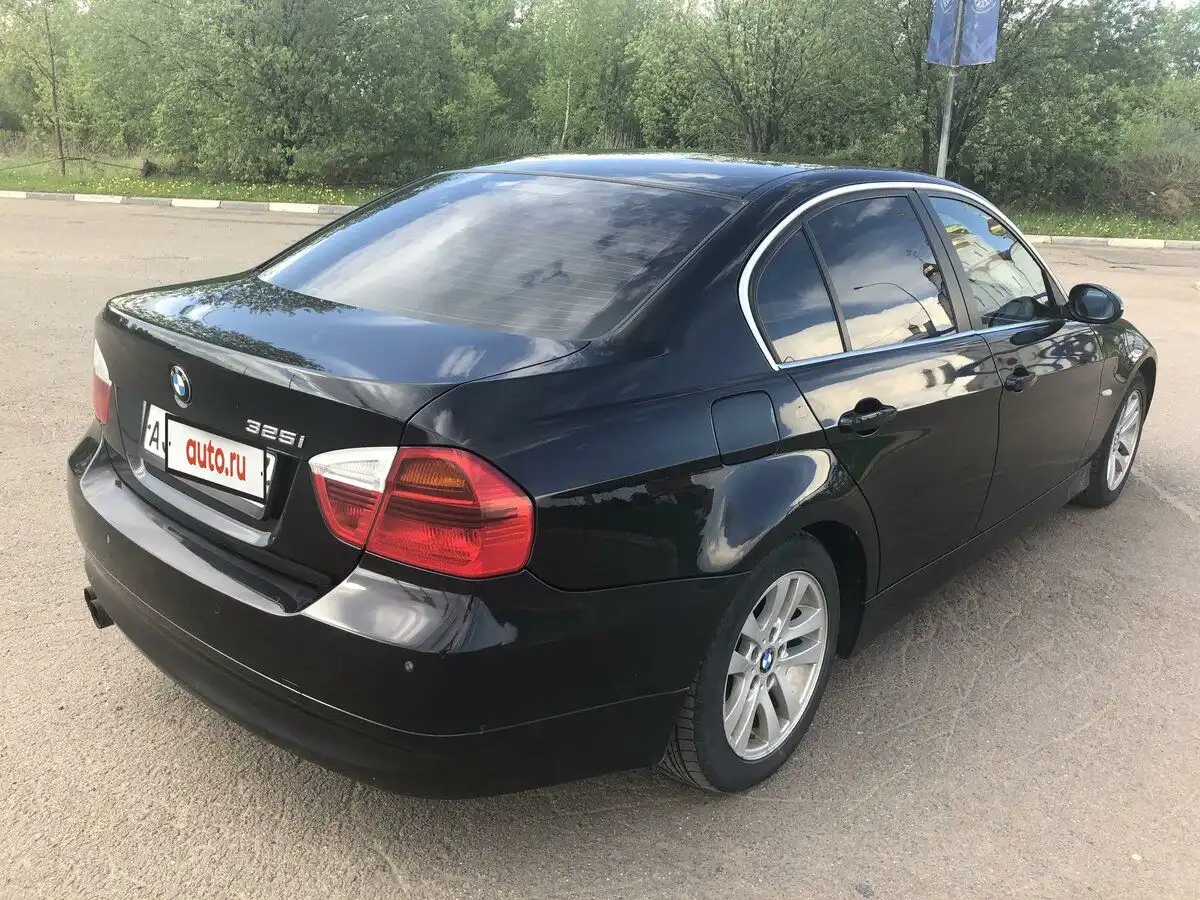 Фото автомобиля BMW SERIE 3, 2008 — госномер А350АМ777. Цвет: ЧЕРНЫЙ