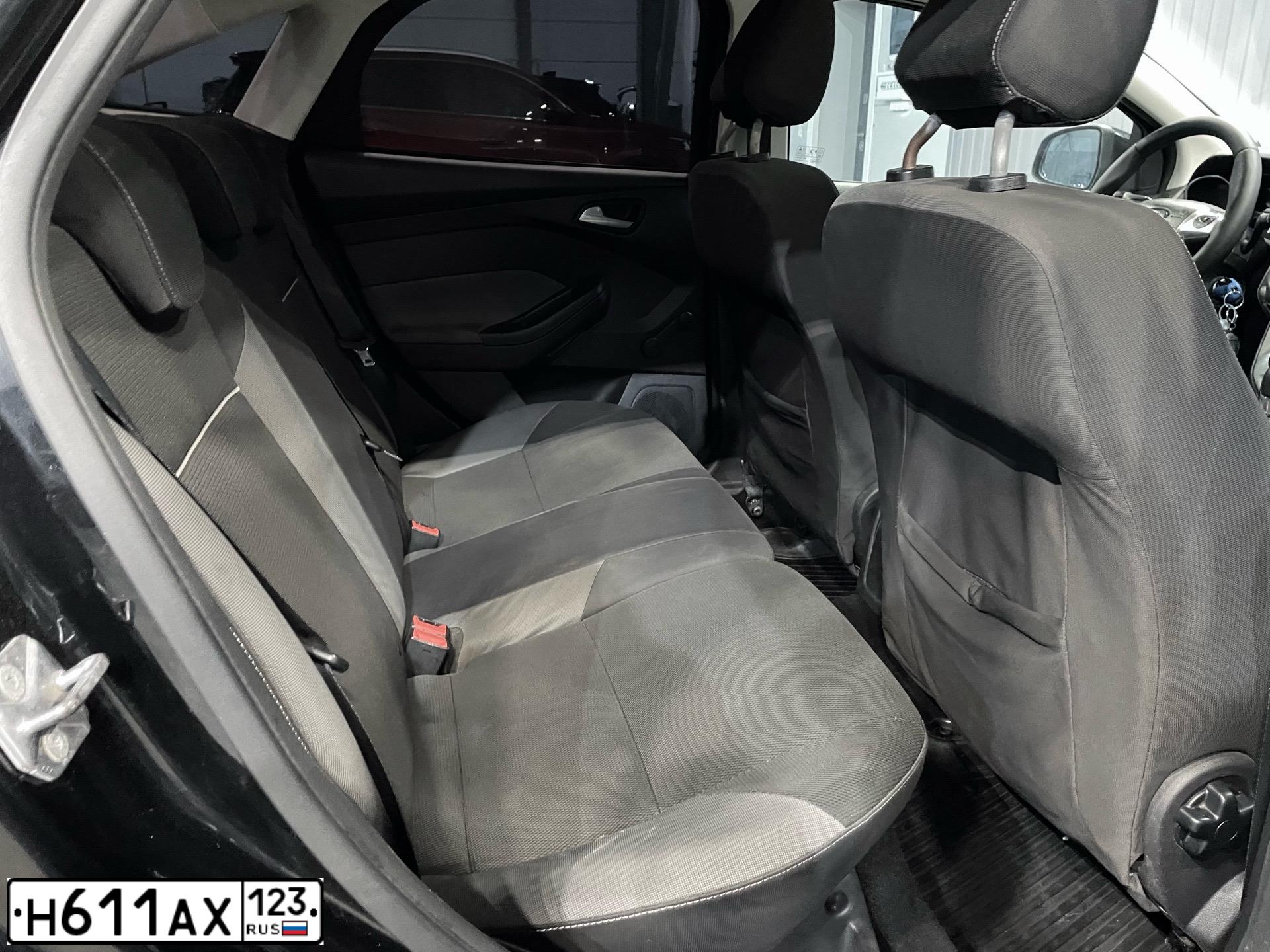 Фото автомобиля FORD FOCUS, 2011 — госномер В489НТ01. Цвет: ЧЕРНЫЙ