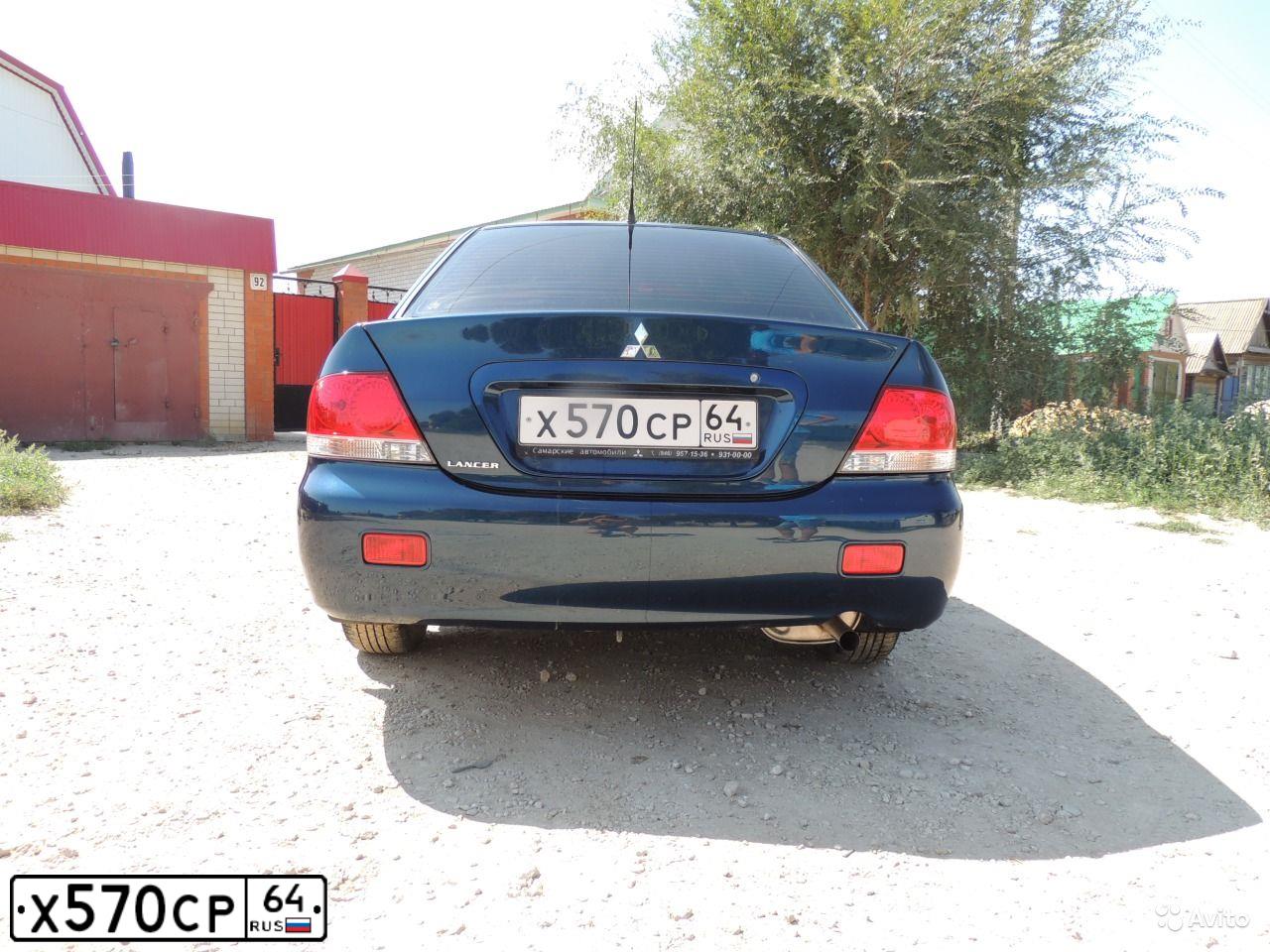 Фото автомобиля MITSUBISHI LANCER, 2007 — госномер Т152СА58