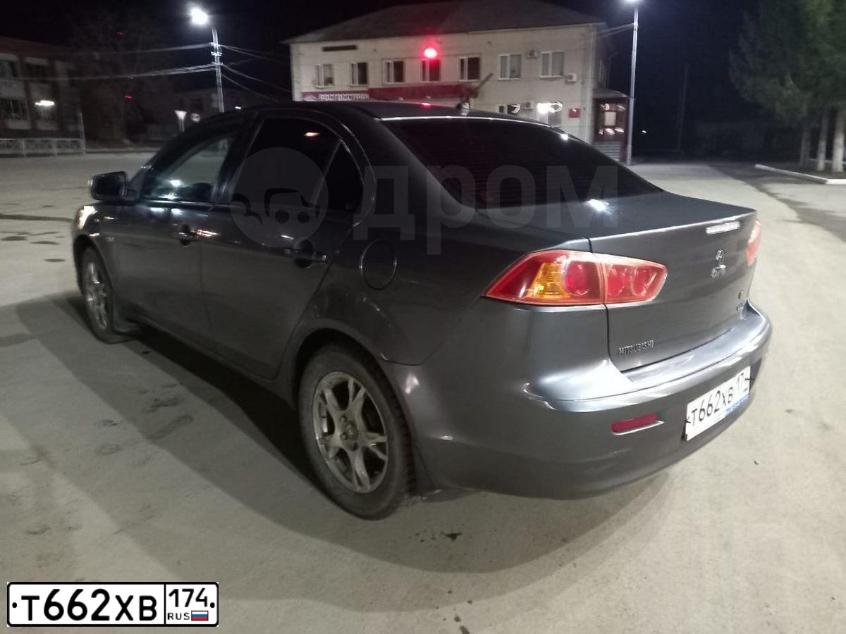 Фото автомобиля MITSUBISHI LANCER, 2008 — госномер А807КА155. Цвет: СЕРЫЙ