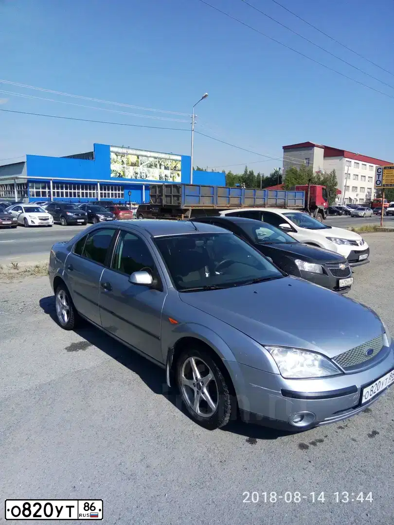 Фото автомобиля FORD MONDEO, 2003 — госномер М285ЕВ97. Цвет: СЕРЫЙ