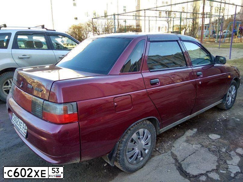 Фото автомобиля LADA 2110 LADA, 2005 — госномер С354СУ69. Цвет: МАЛИНОВЫЙ МЕТАЛЛИК