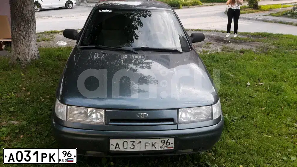 Фото автомобиля LADA 2110 LADA, 2007 — госномер Р564АС196. Цвет: СЕРО-ЗЕЛЕНЫЙ