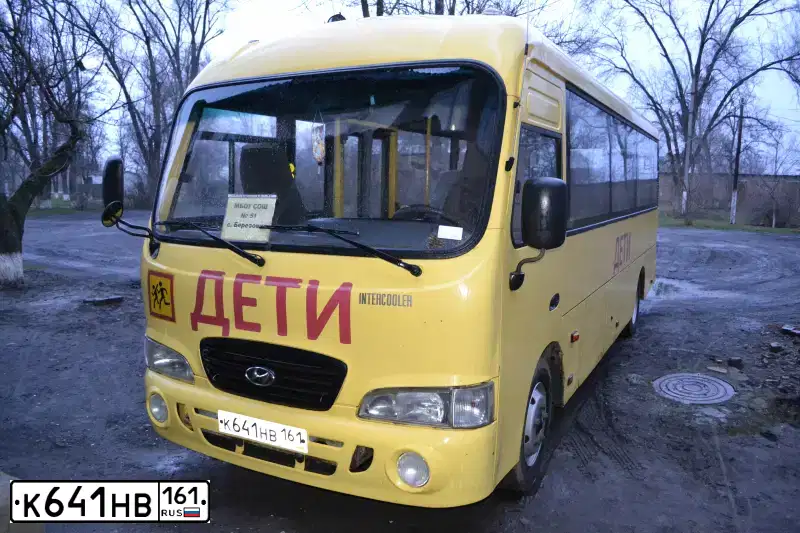 Фото автомобиля HYUNDAI COUNTY, 2010 — госномер К960МН761
