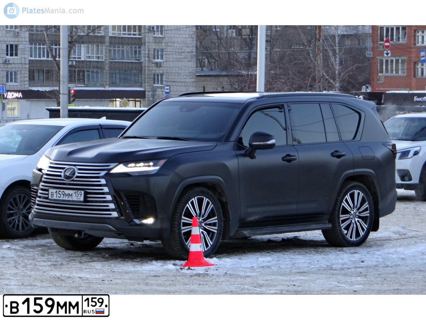 Фото автомобиля TOYOTA LANDCRUISER 200, 2017 — госномер А159АА59. Цвет: ЧЕРНЫЙ