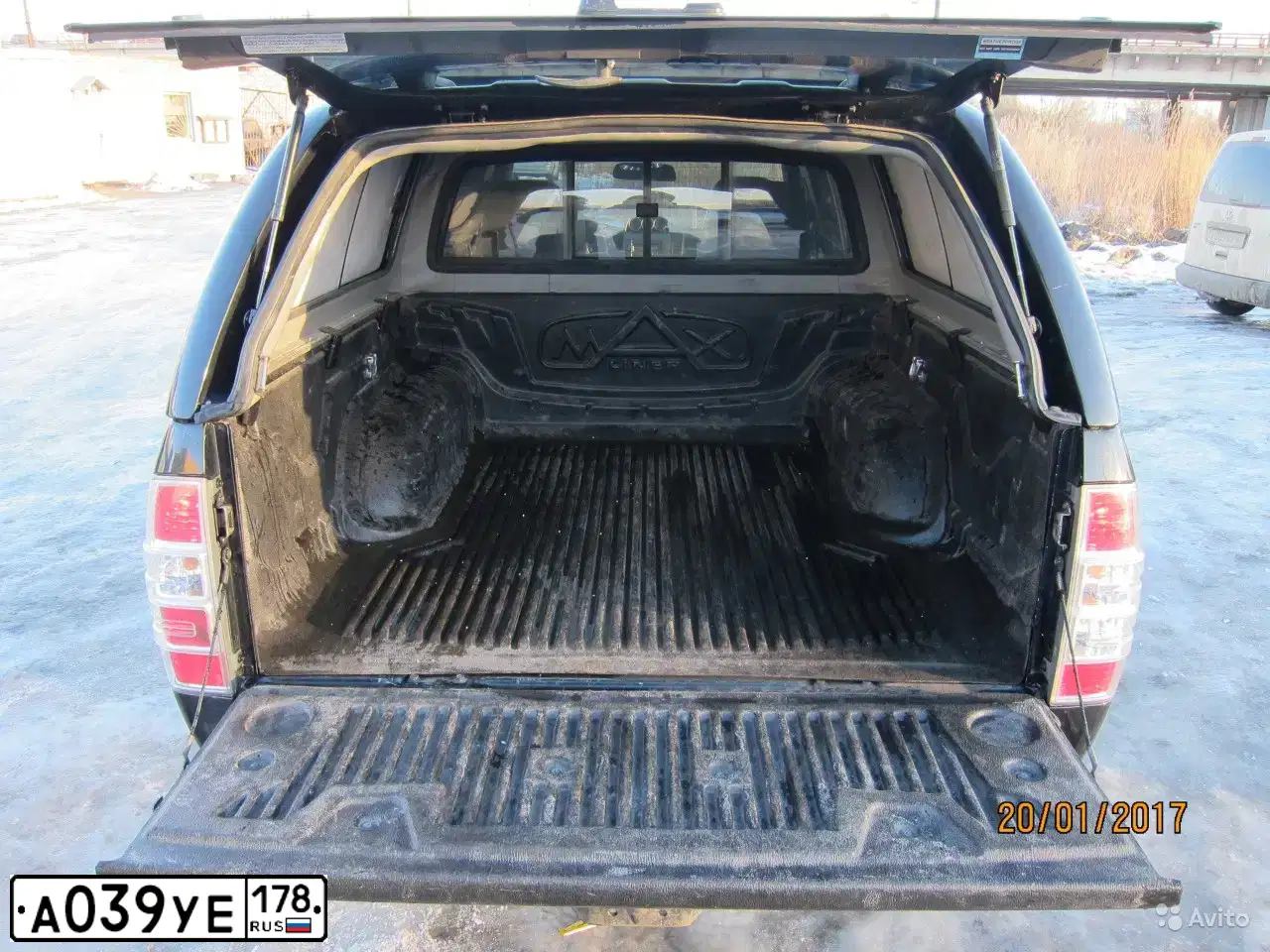 Фото автомобиля FORD RANGER, 2011 — госномер А039УЕ178. Цвет: ЧЕРНЫЙ