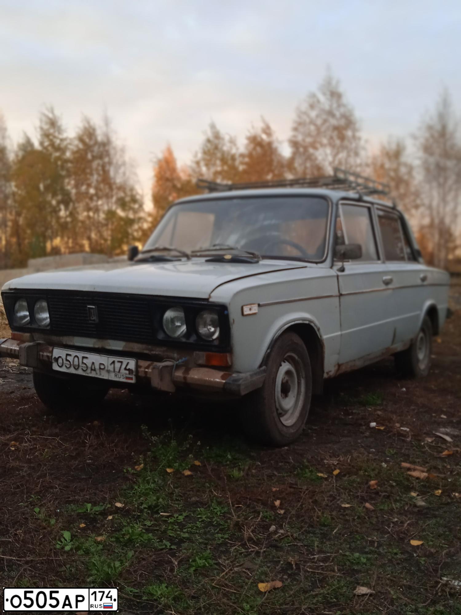 Фото автомобиля LADA 2106, 1996 — госномер О505АР174. Цвет: СВЕТЛО-СЕРЫЙ