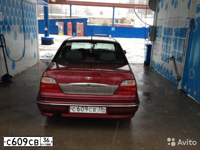 Фото автомобиля DAEWOO NEXIA, 2008 — госномер С609СВ36. Цвет: ТЕМНО-КРАСНЫЙ