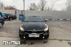 Фото автомобиля KIA CERATO, 2018 — госномер Р362РМ797. Цвет: ЧЕРНЫЙ
