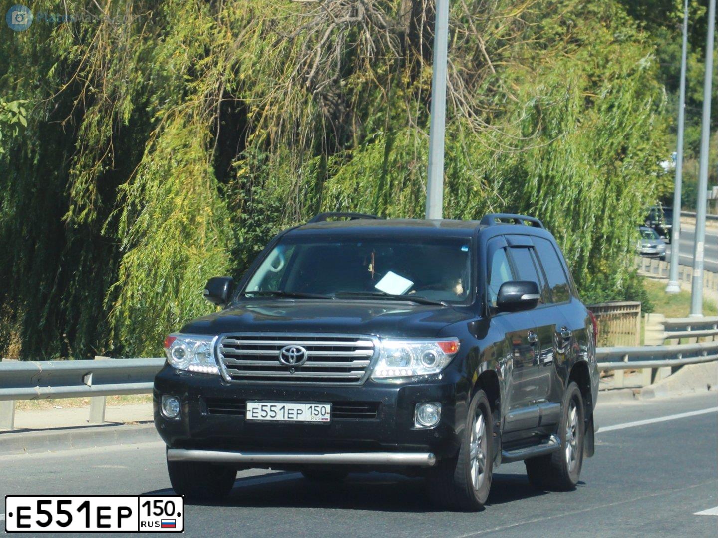 Фото автомобиля TOYOTA LANDCRUISER 200, 2013 — госномер А259ВУ797. Цвет: ЧЕРНЫЙ