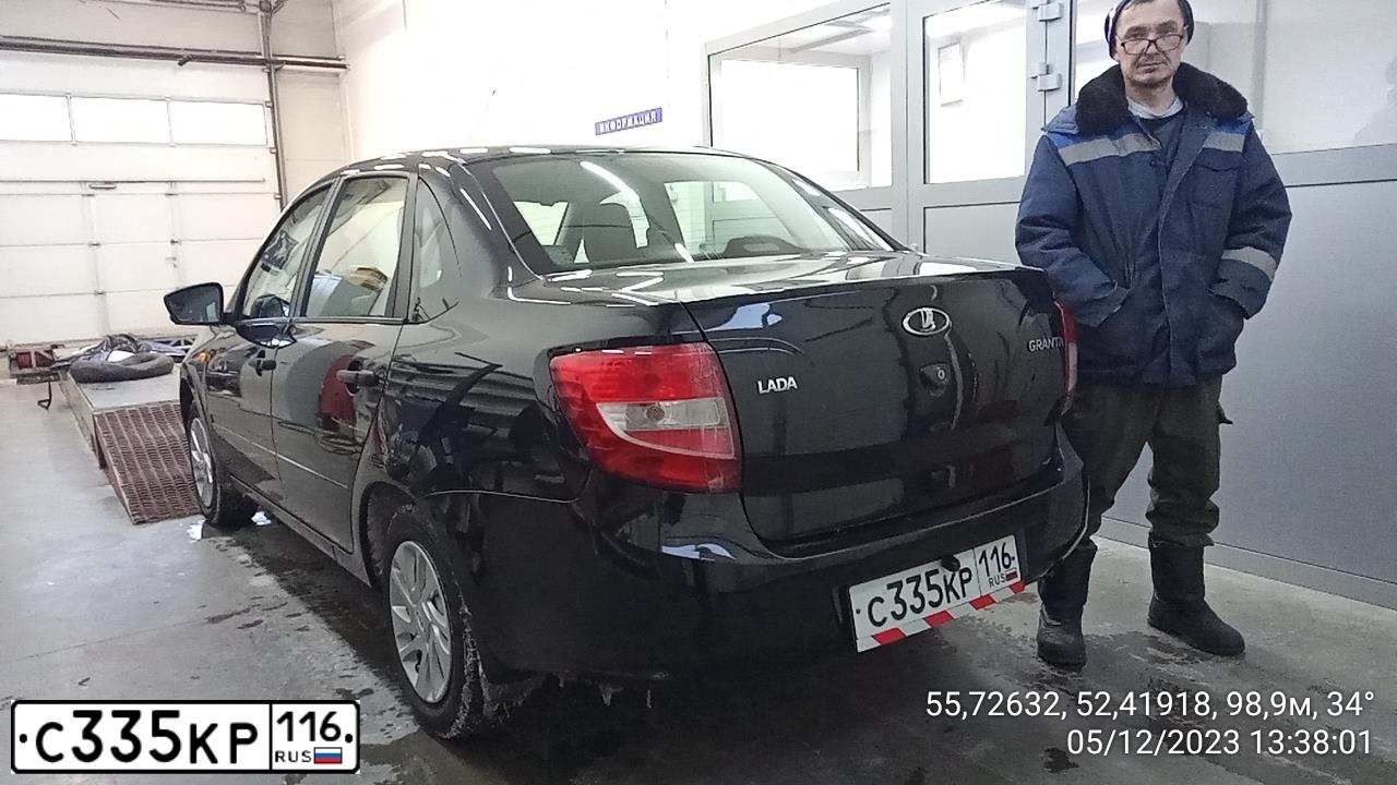 Фото автомобиля LADA GRANTA, 2016 — госномер К930НО716